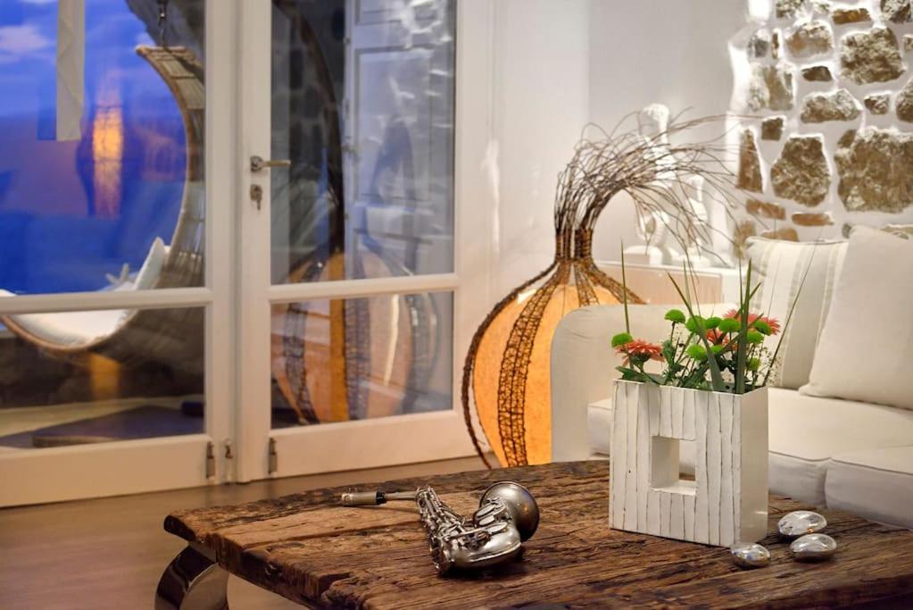 Mykonos Sea View Luxury Villa By Calypso Sunset Villas Mykonos Town 외부 사진