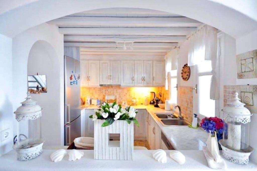 Mykonos Sea View Luxury Villa By Calypso Sunset Villas Mykonos Town 외부 사진