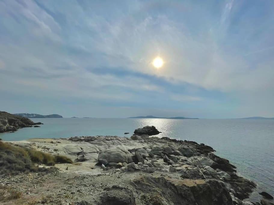 Mykonos Sea View Luxury Villa By Calypso Sunset Villas Mykonos Town 외부 사진